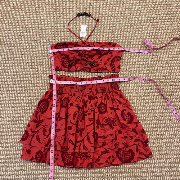 by Anthropologie Beaded Skirt Two Piece Set Small NWT - Picture 8 of 12